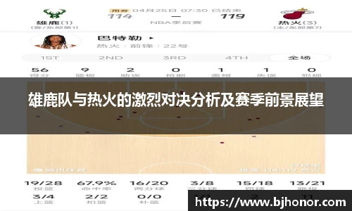 雄鹿队与热火的激烈对决分析及赛季前景展望